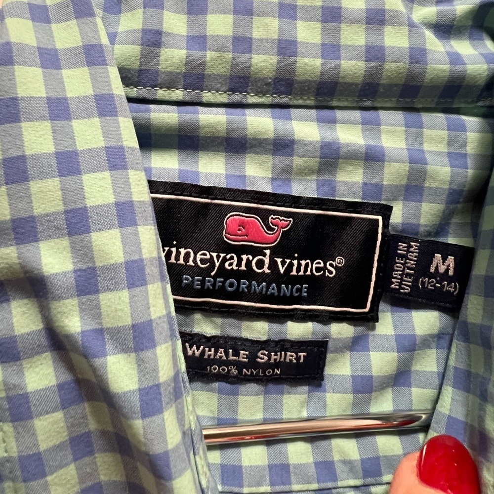 Set of 3 Boy’s Vineyard Vines Button Down Dress Shirts Size Medium 12-14 - Picture 3 of 12